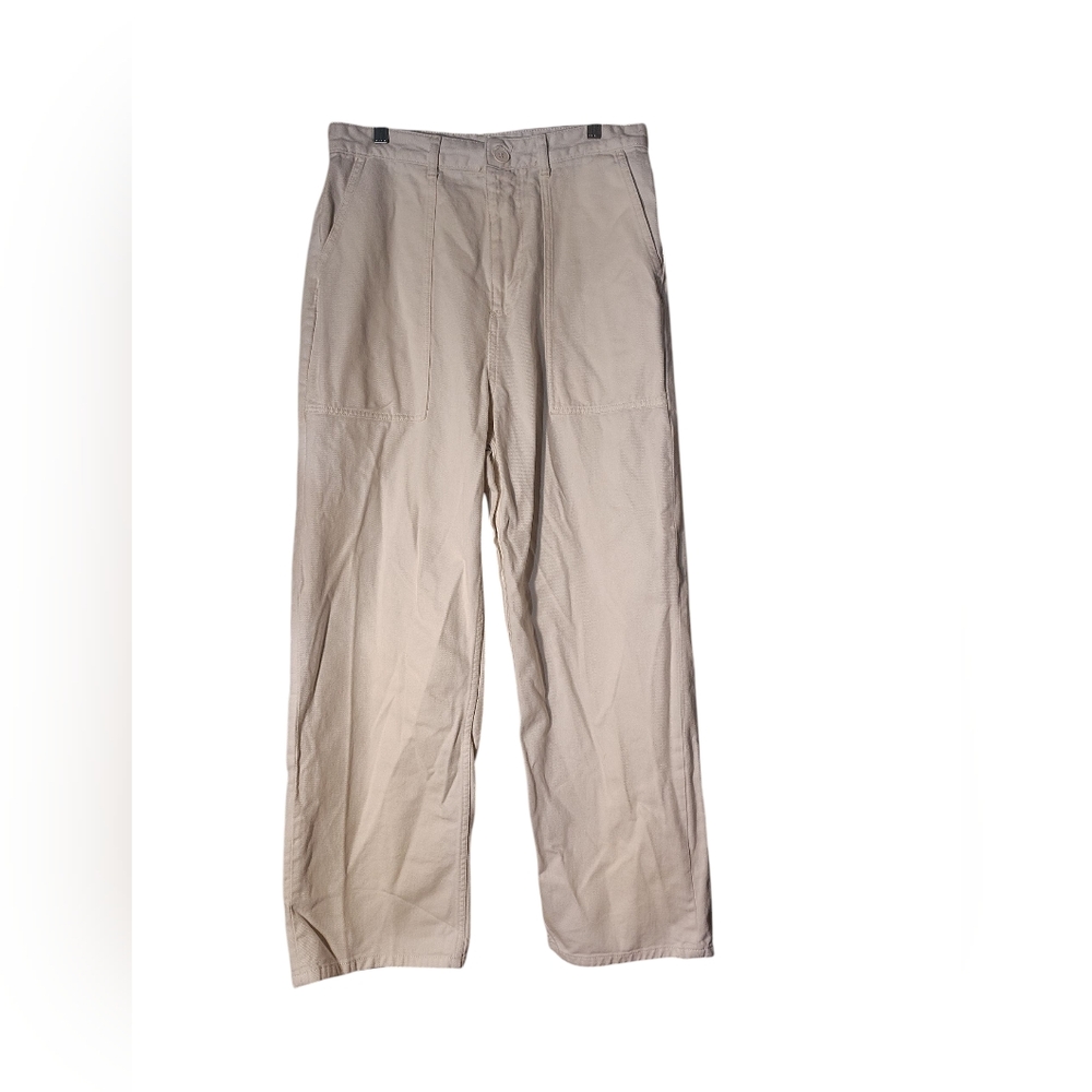 Zara Men's White Jeans